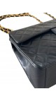 Vintage Chanel Single Flap Bag Size Jumbo