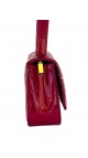 YSL Vicky small quilted patent-leather shoulder bag