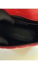 YSL Vicky small quilted patent-leather shoulder bag