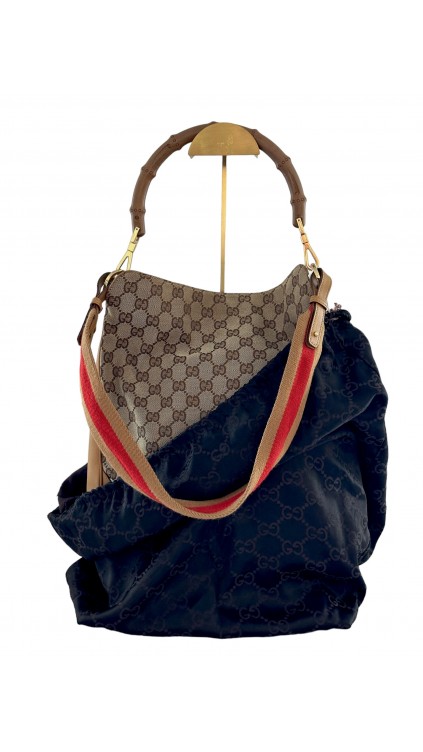 Gucci Bamboo Top Handle Shoulder Bag
