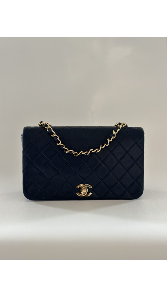 Chanel Full Flap Crossbody Shoulder Bag