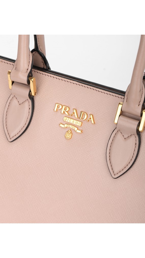 Prada Mini Tote Saffiano Shoulder Bag