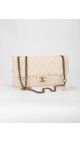 Chanel Single Flap Beige