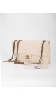 Chanel Single Flap Beige