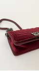 Chanel Boy Old Meidum Velvet Bag