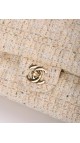 Chanel Classic Double Flap Tweed Bag
