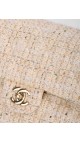 Chanel Classic Double Flap Tweed Bag