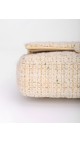 Chanel Classic Double Flap Tweed Bag