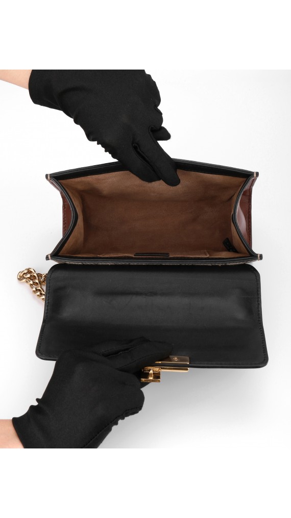 GUCCI Padlock Chain Shoulder Bag