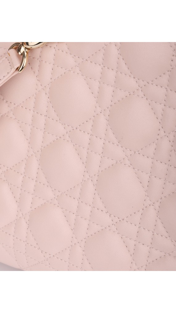 Lady Dior Medium Lyserosa GHW