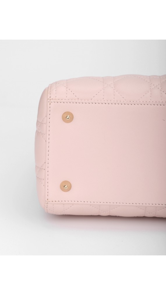 Lady Dior Medium Lyserosa GHW