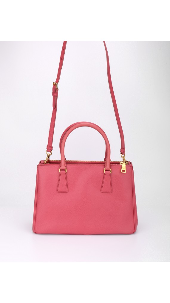 Prada Saffiano Shoulder Bag m/kortholder