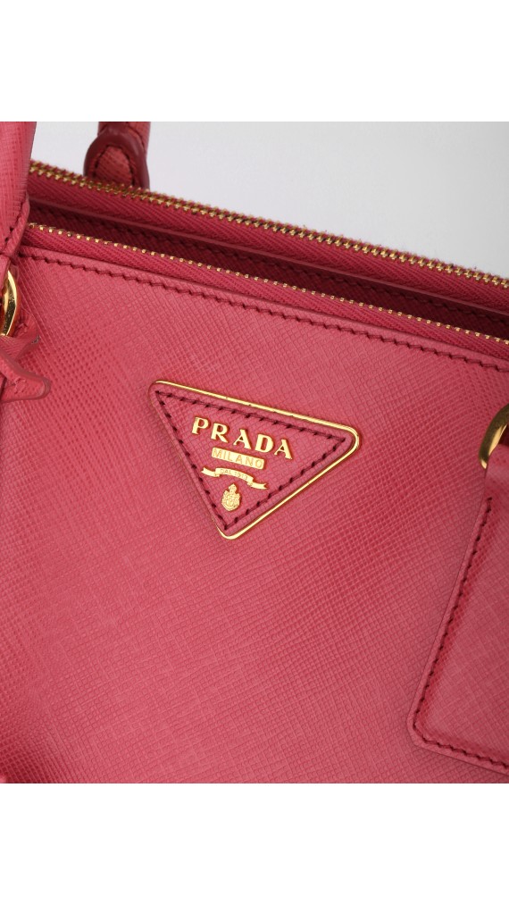 Prada Saffiano Shoulder Bag m/kortholder