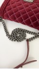 Chanel Boy Old Meidum Velvet Bag