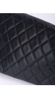 Vintage Chanel Soft Shoulder Bag CC Mørkeblå