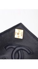 Vintage Chanel Soft Shoulder Bag CC Mørkeblå