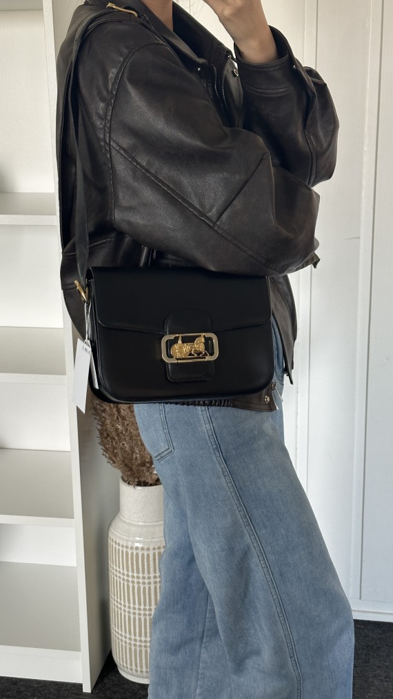 Vintage Celine Box Shoulder Bag