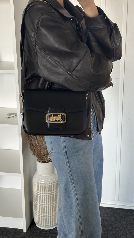 Vintage Celine Box Shoulder Bag