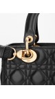 Lady Dior Size Medium Shoulder Bag