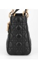 Lady Dior Size Medium Shoulder Bag