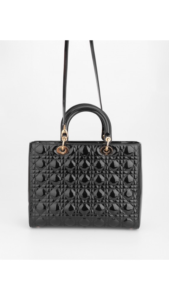 Lady Dior Shoulder Bag Size Large