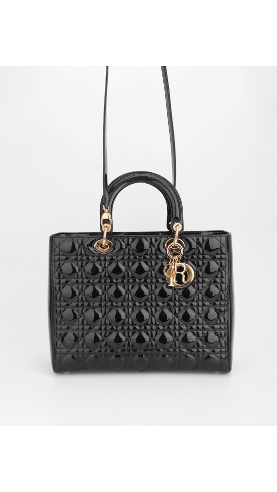 Lady Dior Shoulder Bag Size Large