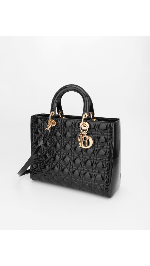 Lady Dior Shoulder Bag Size Large