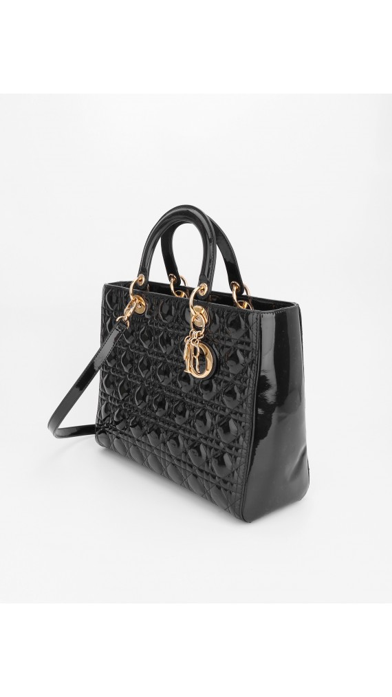 Lady Dior Shoulder Bag Size Large