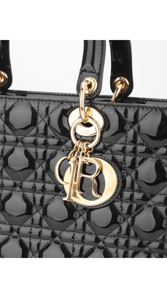 Lady Dior Shoulder Bag Size Large