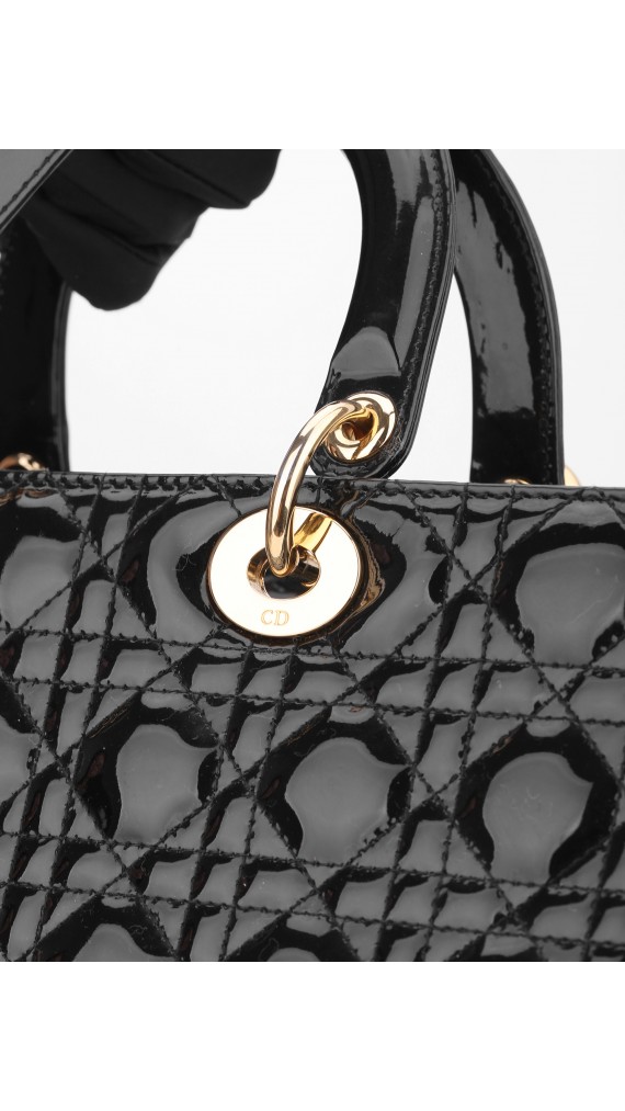 Lady Dior Shoulder Bag Size Large