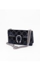 Gucci GG Dionysus Small Blue Velvet