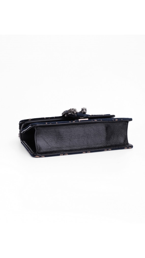 Gucci GG Dionysus Small Blue Velvet