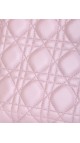 Lady Dior Metallic Pink Bag Size Medium