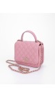 Chanel Mini Square Flap with Top Handle Bag