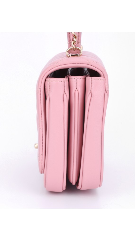 Chanel Mini Square Flap with Top Handle Bag