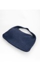 Bottega Veneta Hobo Large Bag Mørkeblå