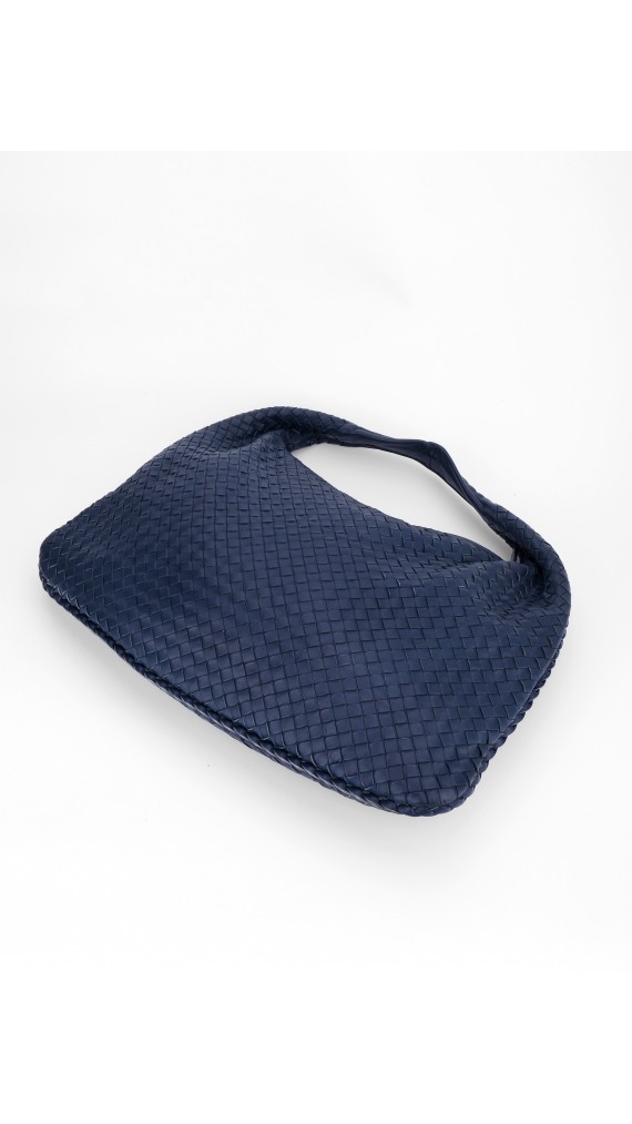 Bottega Veneta Hobo Large Bag Mørkeblå