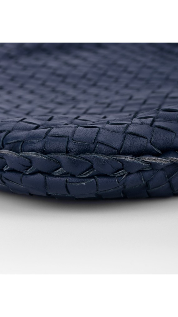 Bottega Veneta Hobo Large Bag Mørkeblå