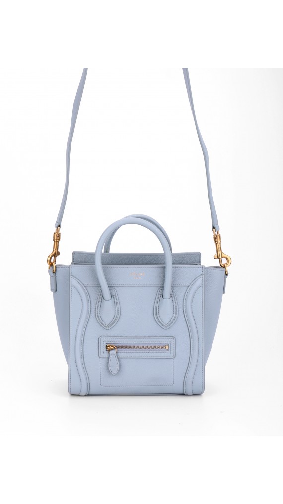 Celine Nano Luggage Shoulder Bag