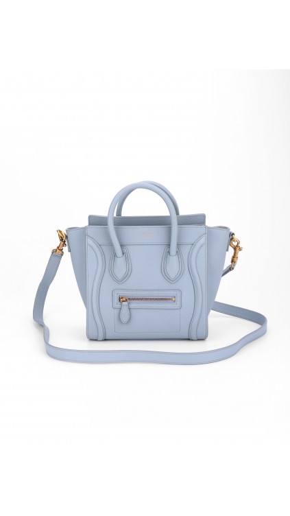 Celine Nano Luggage Shoulder Bag