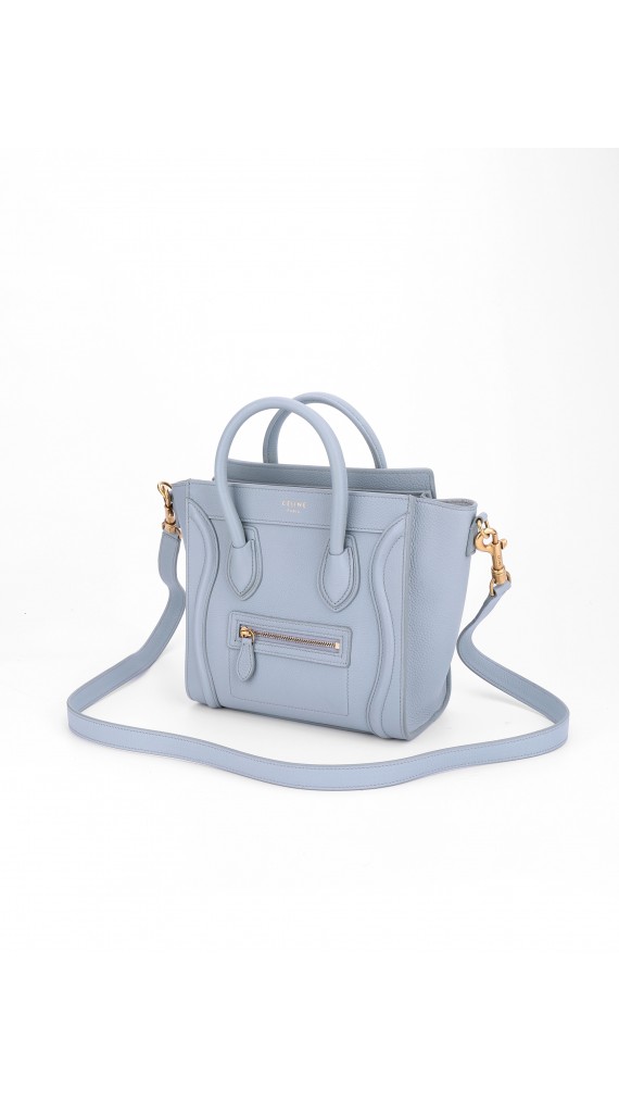 Celine Nano Luggage Shoulder Bag