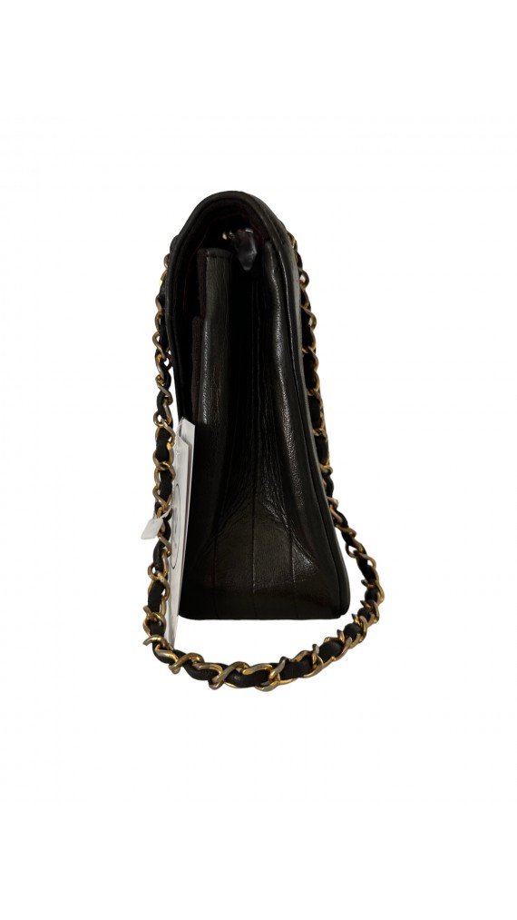 Chanel Chevron Single Flap Shoulder Bag