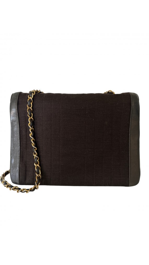 Chanel Chevron Single Flap Shoulder Bag