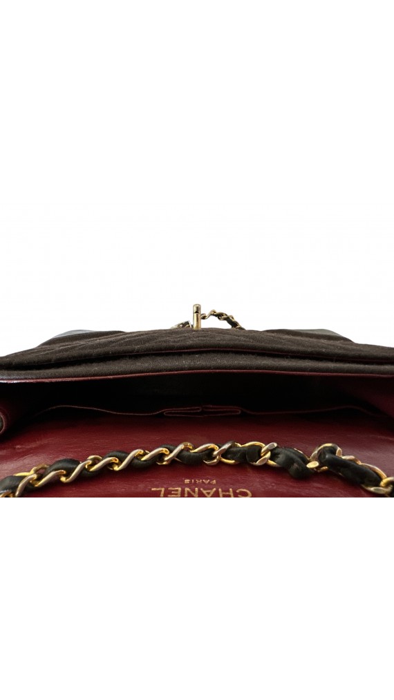 Chanel Chevron Single Flap Shoulder Bag