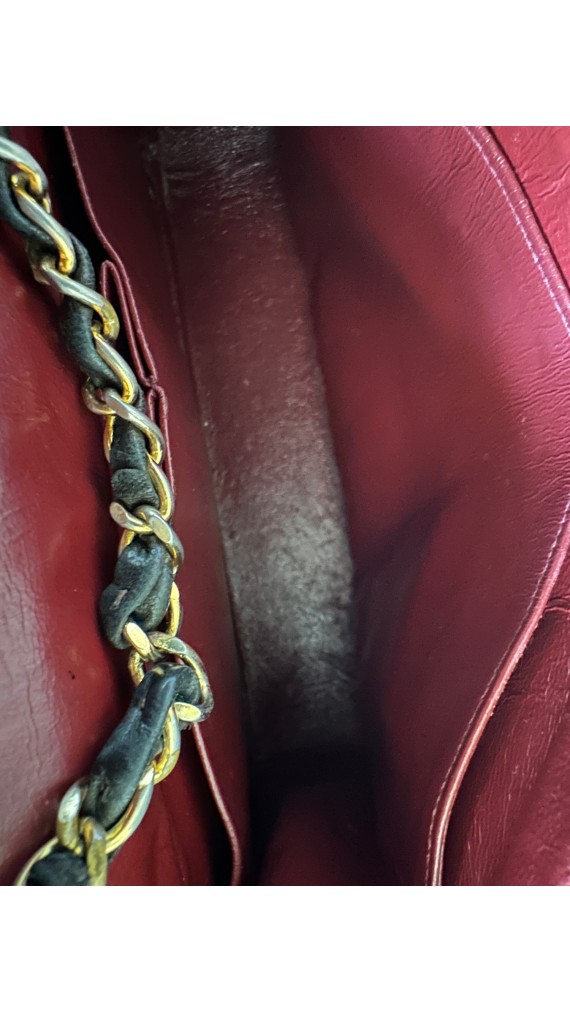 Chanel Chevron Single Flap Shoulder Bag