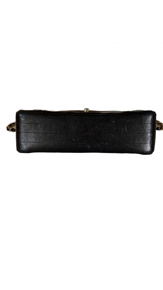 Chanel Chevron Single Flap Shoulder Bag