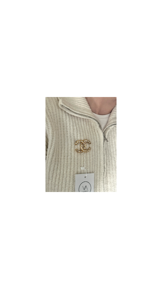 Chanel Brosje m/Stener