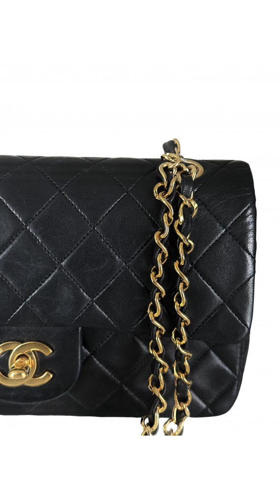 Chanel Vintage Classic Double Flap Size Small