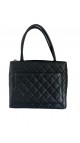 Chanel Caviar Hilton Tote Shoulder Bag