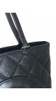 Chanel Caviar Hilton Tote Shoulder Bag
